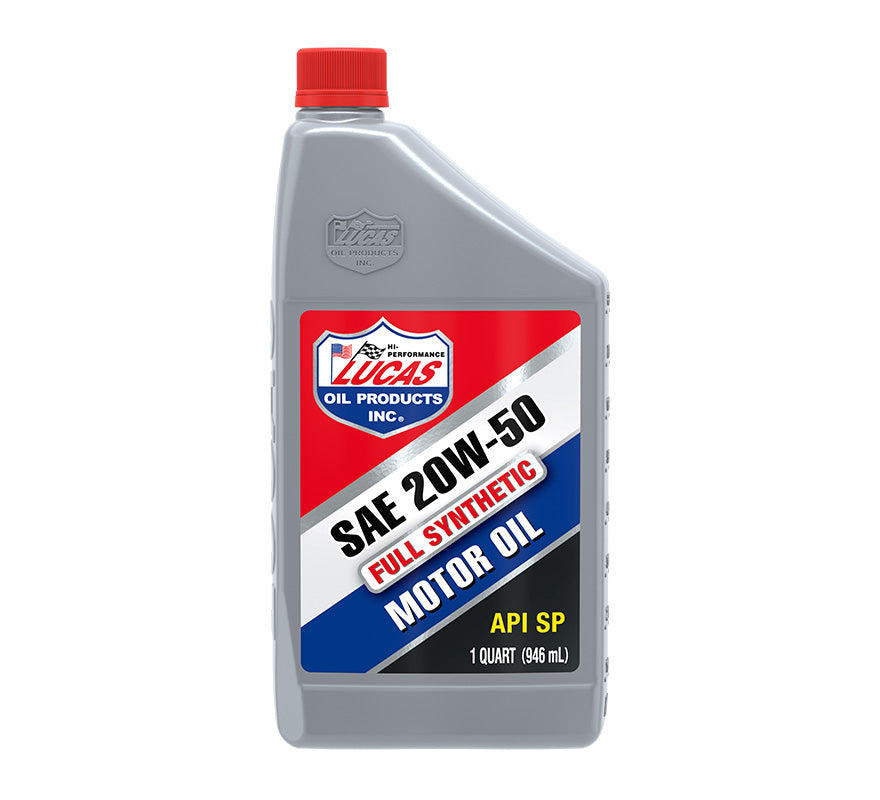 Synthetic SAE 20W-50 API SP Motor Oil (6 per case)
