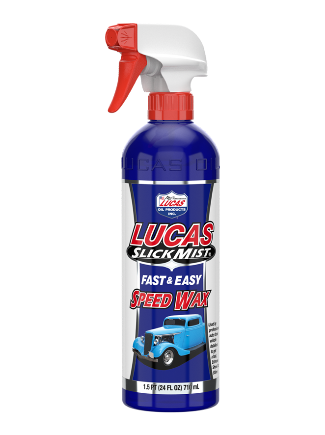 LUCAS SLICK MIST SPEED WAX 6ct 24oz