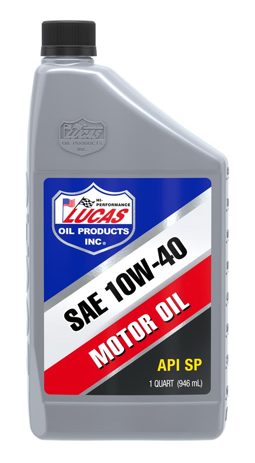 SAE 10W-40 API SP Motor Oil (6 per case)
