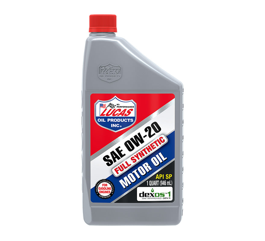 Synthetic SAE 0W-20 API SN Plus/Dexos Motor Oil (6 per case)