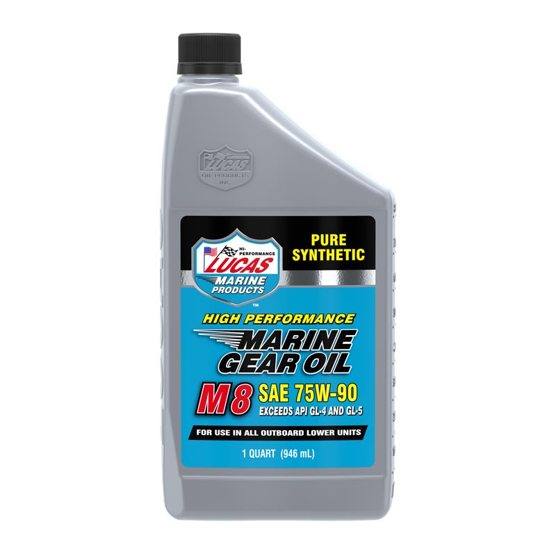 Synthetic SAE 75W-90 M8 Marine Gear Oil (6 per case)