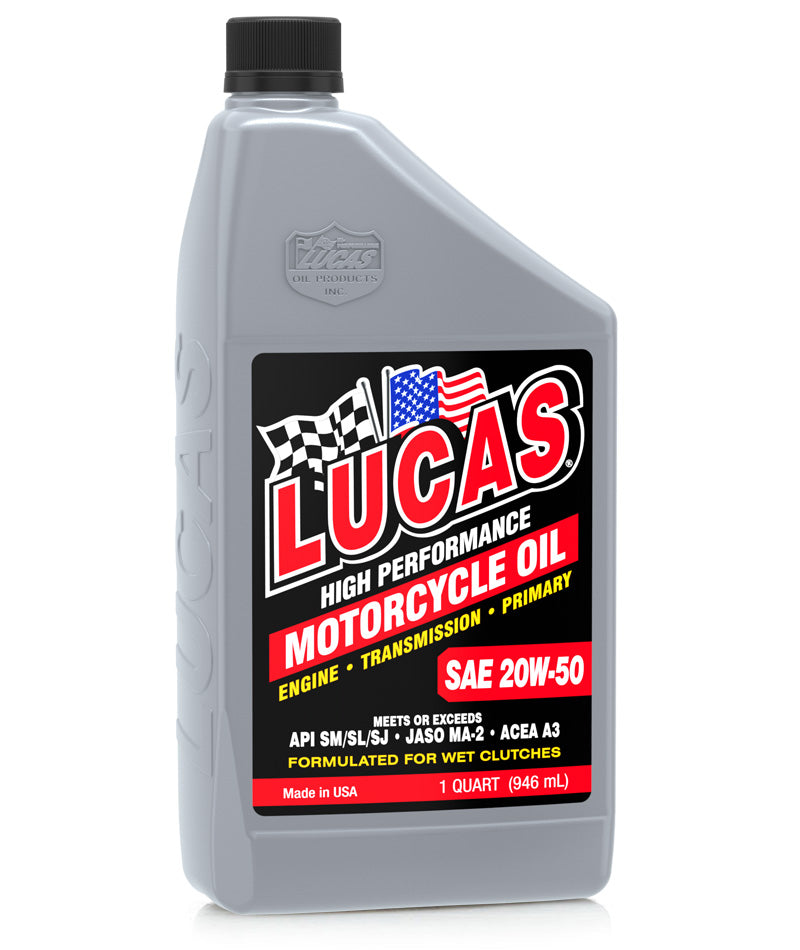 SAE 20W-50 Motorcycle Oil (6 per case)