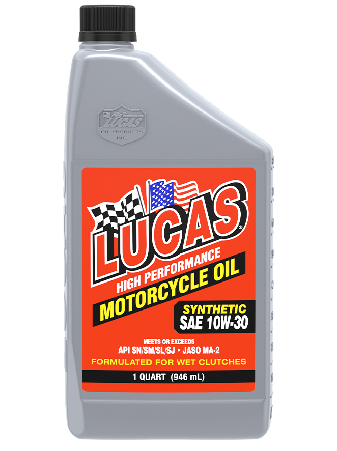 Semi-Synthetic SAE 10W-40 Motorcycle Oil (6 per case)