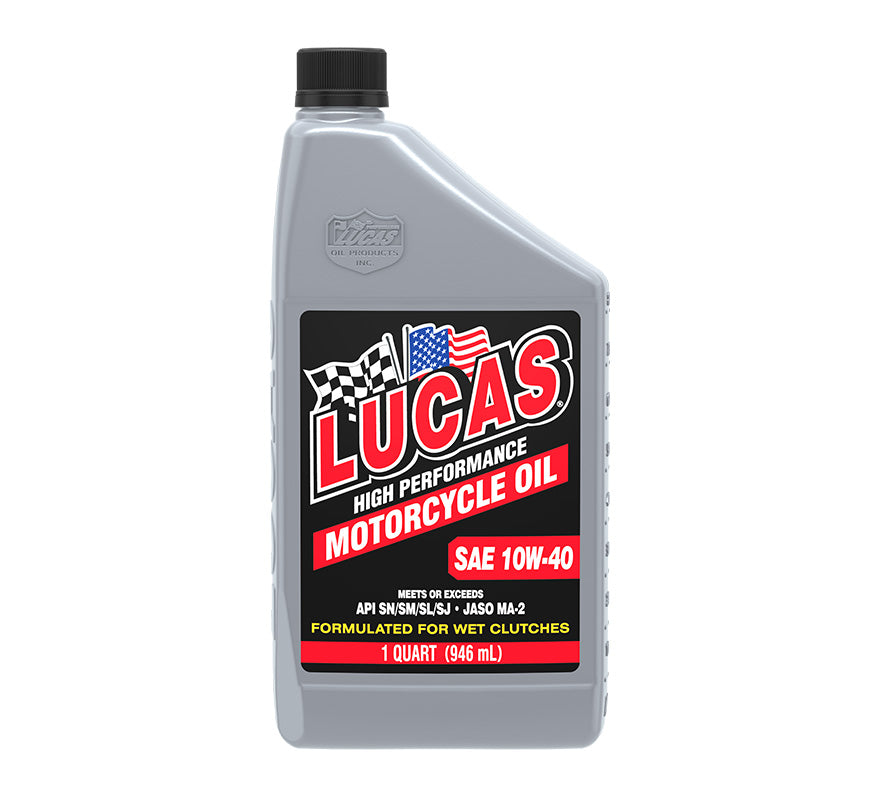 SAE 10W-40 Motorcycle Oil (6 per case)