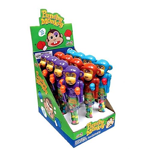 TOY CANDY PUNCHY MONKEY 12CT