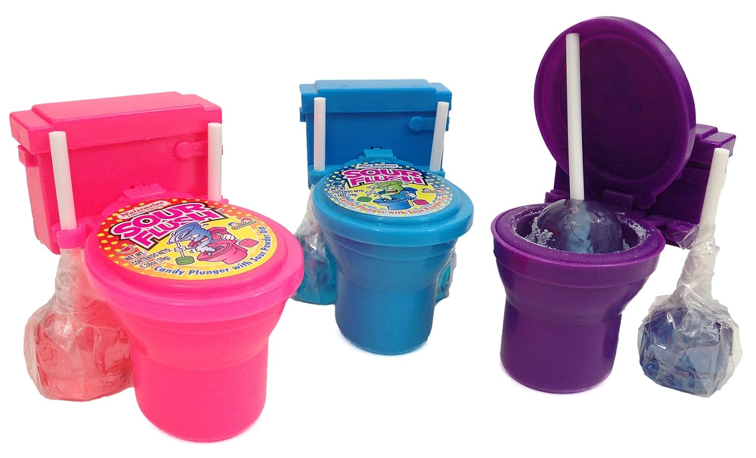 TOY CANDY SOUR FLUSH 12CT