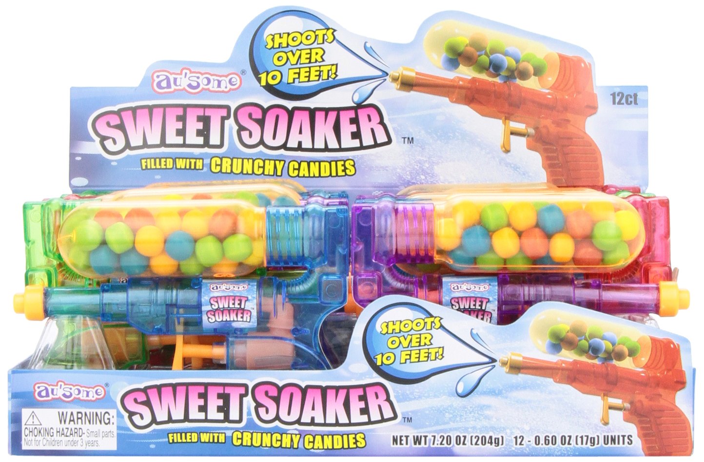 TOY CANDY SWEET SOAKER 12CT