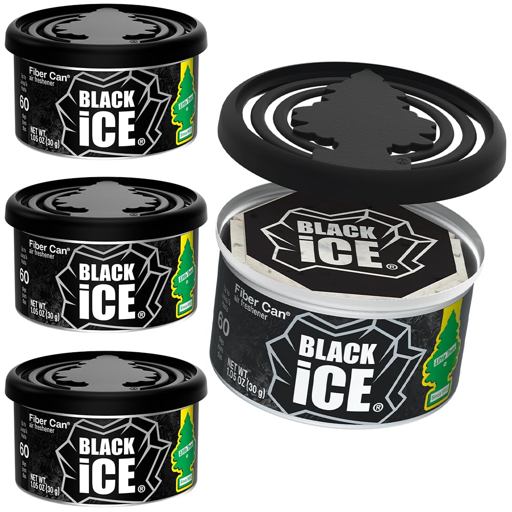 TREE CAN BLACK ICE 4CT
