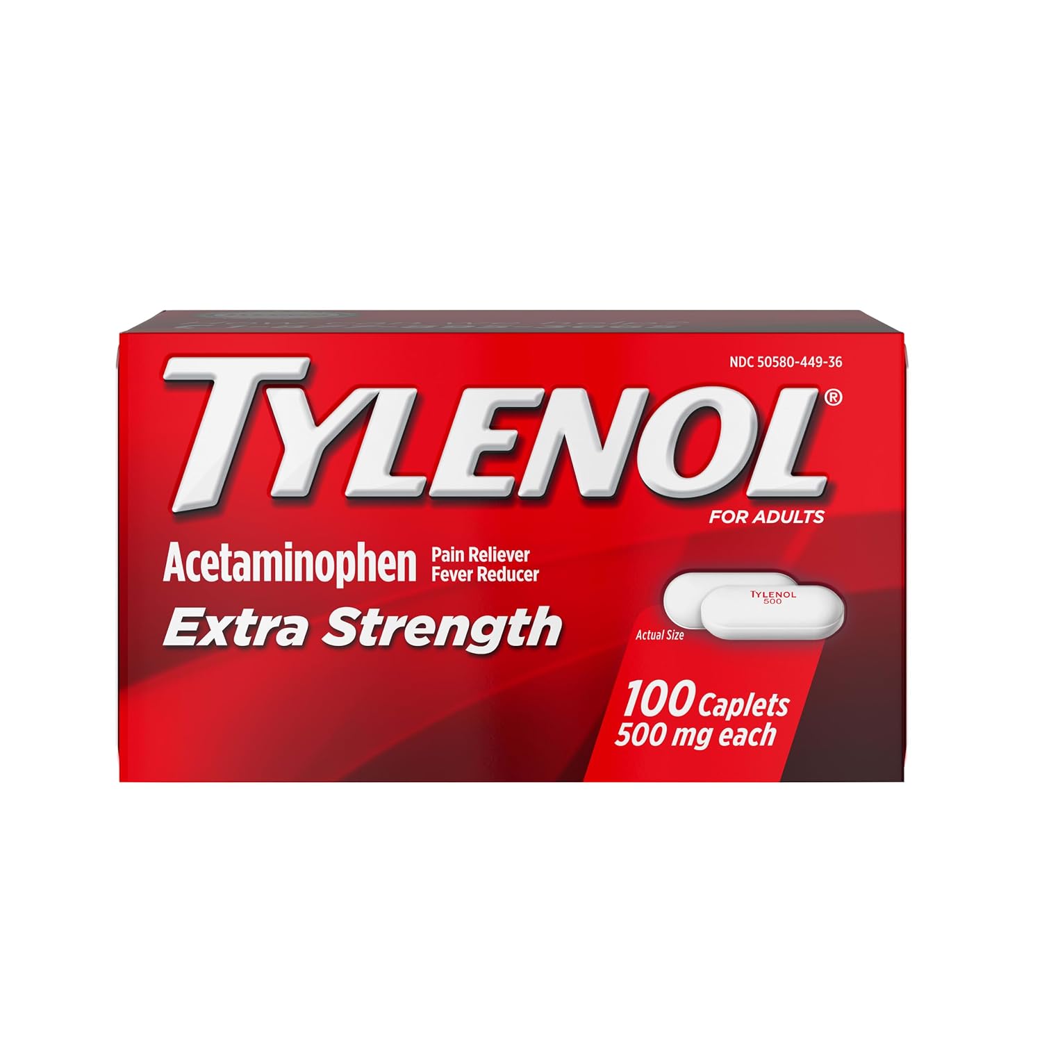 TYLENOL EXTRA BOTTLES 24PK 6CT