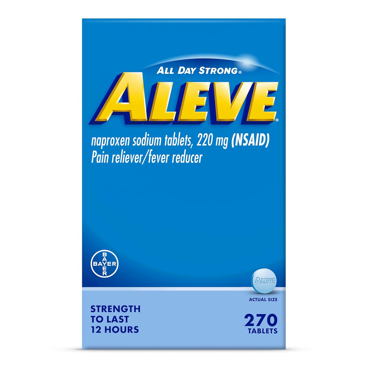 ALEVE BOTTLE 3-24 TABLETS
