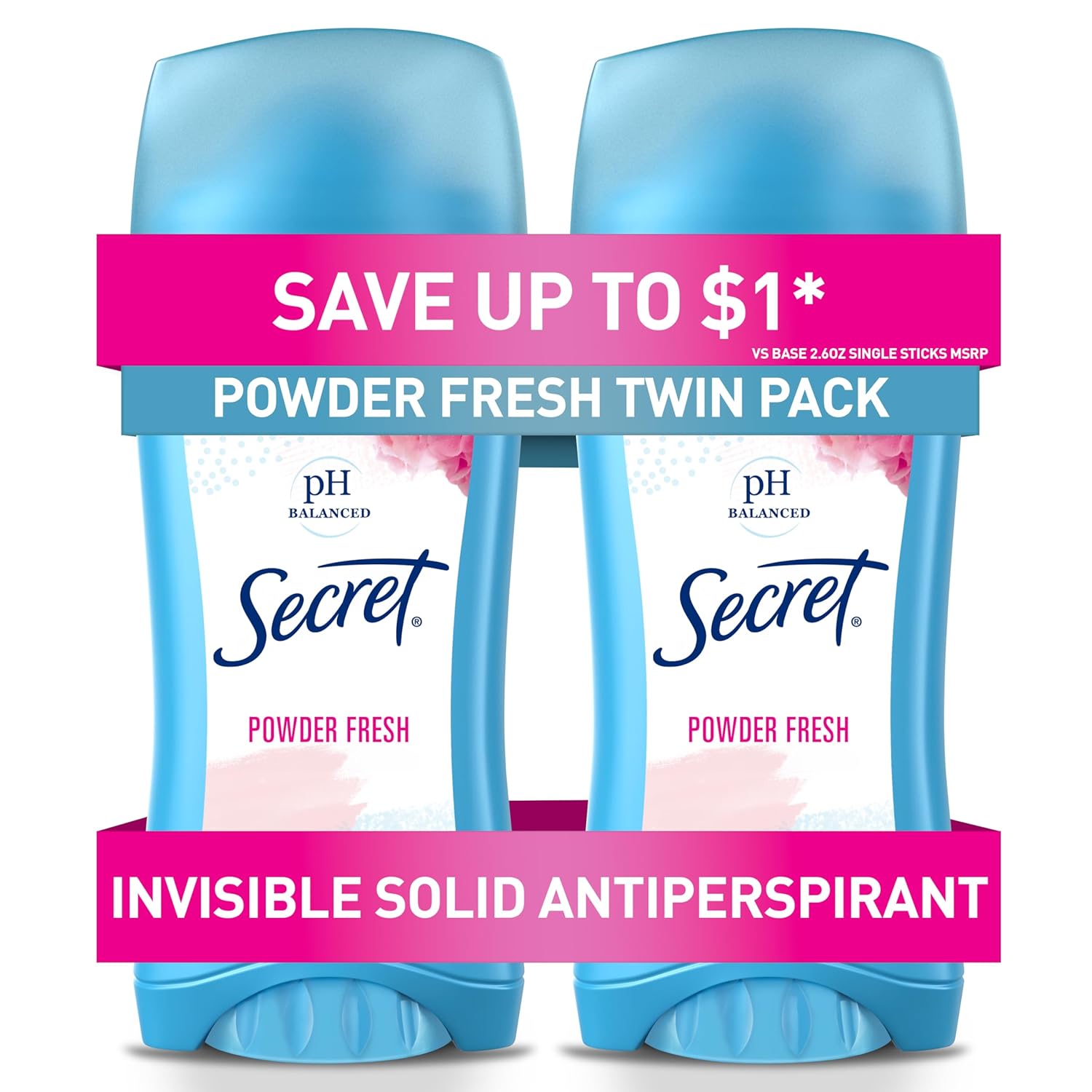 SECRET POWDER FRESH 1.7OZ 4CT