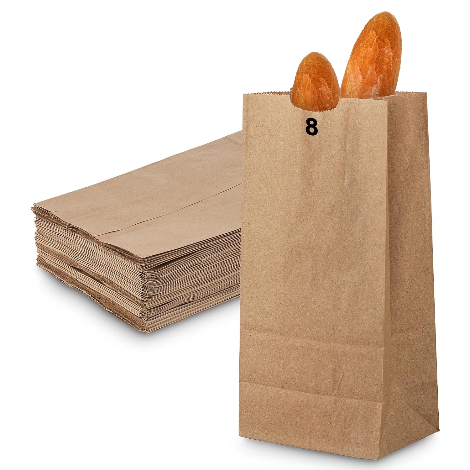 #20 Grocery Paper Bag Brown 500ct