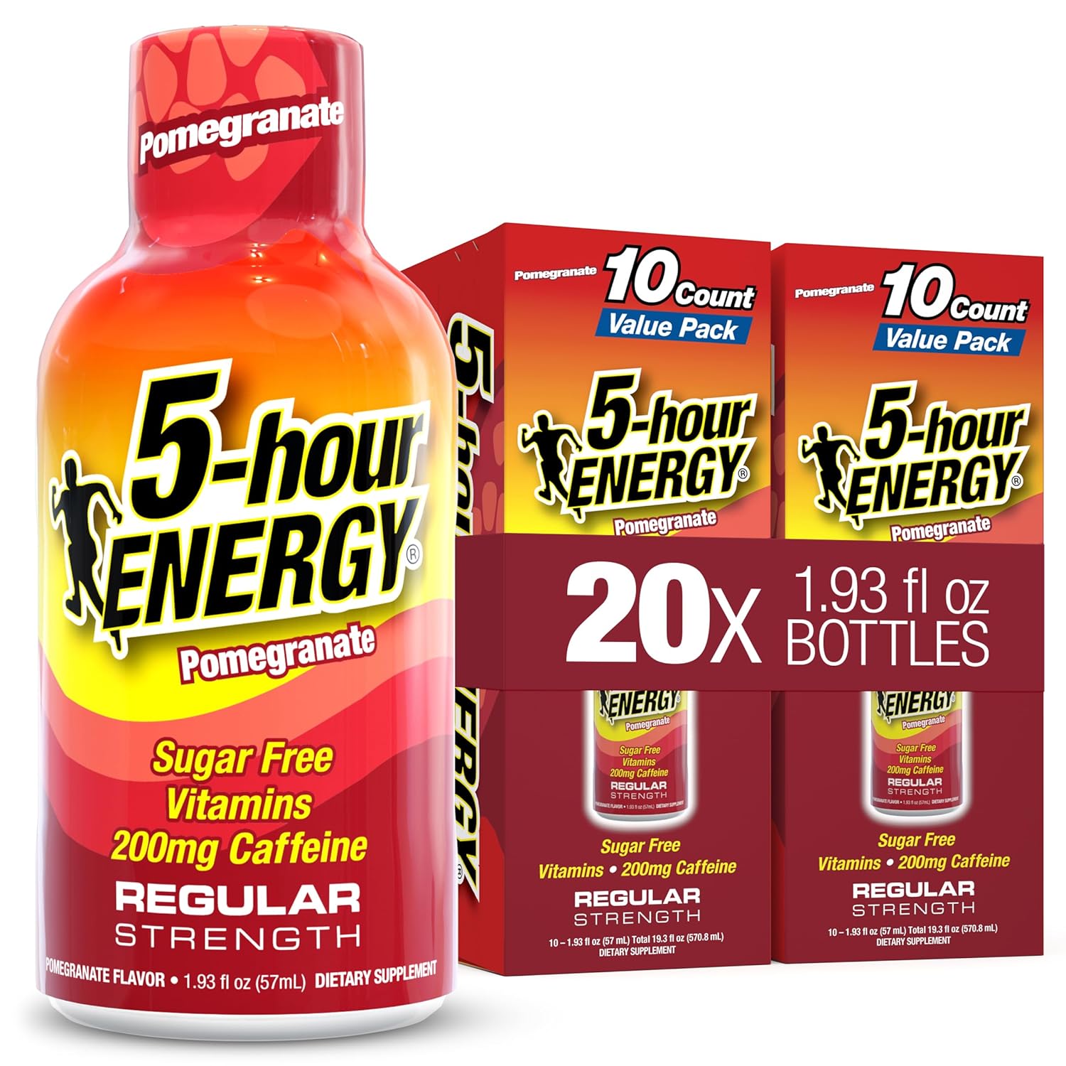5-HOUR POMEGRANATE REGULAR 12CT