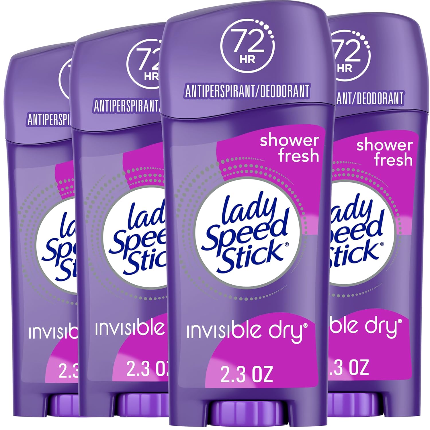LADY SPEED STICK SHOWER FRESH 1.4OZ 4CT