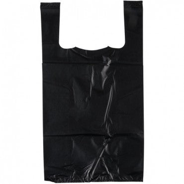 T-Shirt Black #10 Bag 10X5X19 20Mic 800c