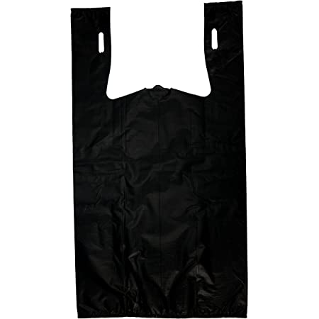 TY T-ShirtBlack Bags 6x4x15 13 Mic 800ct